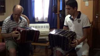 BANDONEON T  Juntada con amigos, Walter Anselmi y Fabrizio Colombo