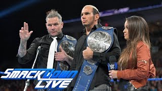 JEFF HARDY BLESSÉ! Résultats WWE Smackdown Live 30 Avril 2019