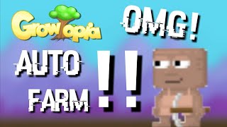 how to automatically farm and write in Growtopia! #Autofarm