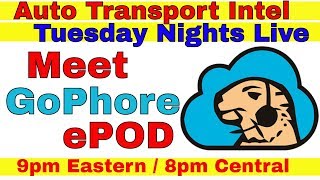 GoPhore Auto Carrier Software ePOD Finished Vehicle Logistics TMS, EDI