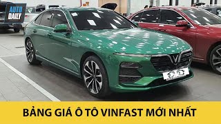 Bảng giá ô tô VinFast mới nhất: Mua trước 15/7 được hưởng lợi gì?