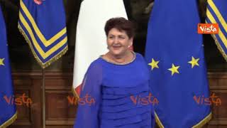 La sfilata dei Ministri al primo Consiglio dei Ministri del Conte bis