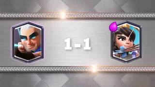 Clash Royale,100 на 100 юнитов!!!!100 принцесс против 100 магических лучников