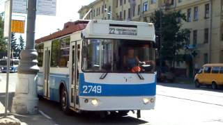 More Trolleybuses in Moscow, Russia (Троллейбусы в Москве)