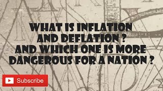 What Is Inflation And Deflation ?