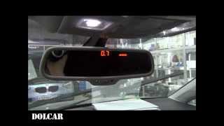 Дисплей парктроников в зеркало Golf 7