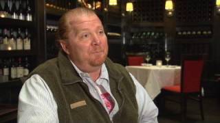 Mario Batali's edible wall