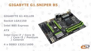 GIGABYTE G1.SNIPER B5 - видео обзор геймерской материнской платы