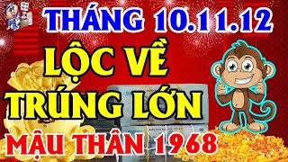 Tử Vi 3 Tháng Tới Tuổi Mậu Thân 1968, Lộc Về Trúng Lớn 3 Lần, TIỀN VỀ Tới Tấp, Trả Sạch Nợ, GIÀU TO