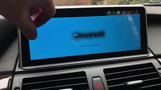 Android 10.25 inch head unit in a BMW X5 35d E70