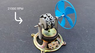 Brushed Motor Using Screws and Speakers