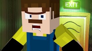 ПРИВЕТ СОСЕД В МАЙНКРАФТЕ! СЕКРЕТ ГАРРИ ПОВАРА В ПОДВАЛЕ! HELLO NEIGHBOUR IN MINECRAFT! ROLEPLAY