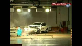Краш-тест FAW Besturn X80/Crash test FAW Besturn X80