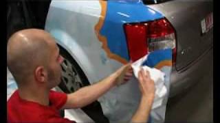 Carwrapping AUDI A4 multi-fix