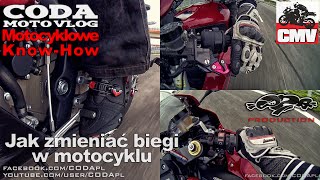 Jak zmieniać biegi w motocyklu (bez i ze sprzęgłem w górę) - CODA MotoVlog