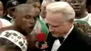 Mechant asks Mayweather why he is boring