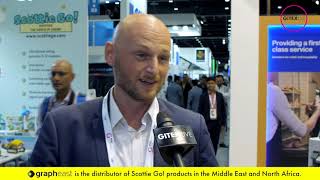 Pawel Czerwony from BeCREO Technologies talks to GITEX Live at GITEX 2019