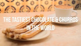 The Tastiest Chocolate & Churros In The World - Churrería El Moro, Mexico City