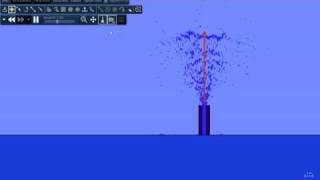 Сжатие воды Algodoo (Phun)