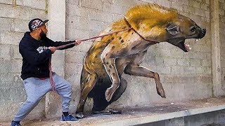 3D GRAFFITI MURALS THAT WILL BLOW YOUR MIND