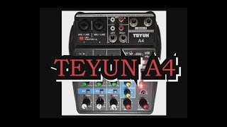 TEYUN A4 - запись, воспроизведение, тест на качество звука.