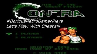 Let's Play: Contra: The Attack Of The Green Falcon (With Cheats)