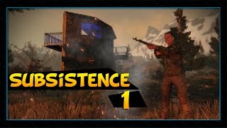 RUST'A BENZER YENİ HAYATTA KALMA OYUNU - (Subsistence #1)