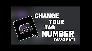 How to change your discord tag without nitro!/Как да промените Discord tag-а си без nitro!