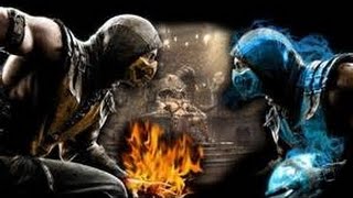 Mortal Kombat x Бой скорпиона и саб зиро