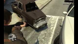 Небольшая авария в GTA 4