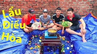 Hữu Bộ | Ăn Lẩu Ở Hồ Bơi Đá Lạnh Dưới Lòng Đất