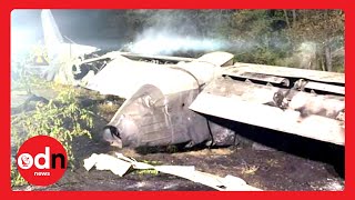 22 Killed as Military Transport Plane Crashes in Eastern Ukraine
