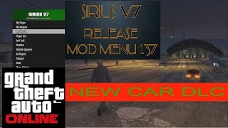 GTA V Online Money Drop [Sirius V7 Mod Menu 1.37] Updated