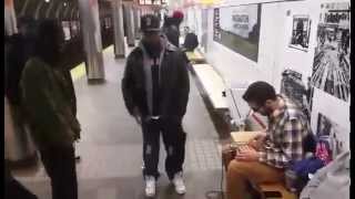 Unknown MC at the Subway Cypher in Boston