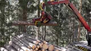 Forstunternehmen Hirtler - Gebirgsharvester Mounty 4000
