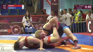 Repechage FS - 85 kg: P. MORNAT (FRA) df. D. PECHA (SVK) by VPO1, 8-1