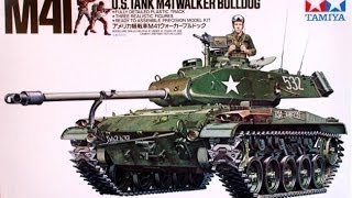 In-box Review: Tamiya 35055 M41 Walker Bulldog