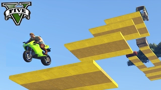 GTA V Online: SKILL TEST e TRIALS ANTIGO de MOTO!!! #272