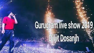 Diljit Dosanjh live performance ||Show Gurgaon Video 2