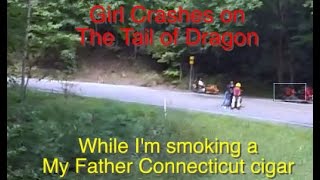 Girl Crashes on Tail of Dragon "Deals Gap", My Father Connecticut Cigar, US129