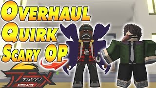 [NEW CODE] OVERHAUL Quirk is SCARY OP | Anime Fighting Simulator