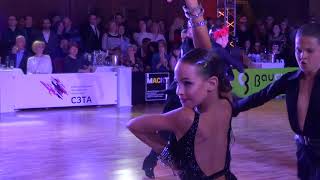Mikriukov Artur - Kornilova Alexandra Cha-Cha / Crystal Ball  2019 Junior 1 Latin