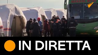 Russia: i civili residenti nella DPR sono stati portati presso un campo di evacuazione