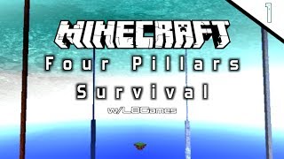 [1.7.4] Minecraft: Four Pillars Survival w/L8Games! [Episode #1]