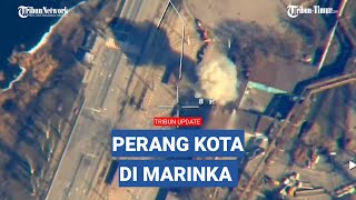 Perang Kota, Su-25 Jet Tempur Rusia Gempur Pusat Kota Marinka