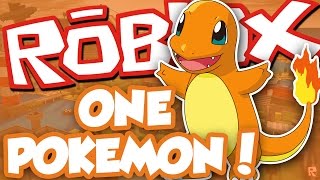 ONE POKEMON CHALLENGE!! / Pokemon Brick Bronze / Roblox Adventures