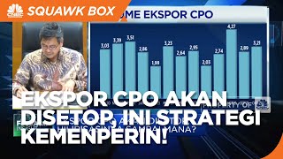 Ekspor CPO Akan Disetop, Kemenperin Terapkan Strategi Pengendalian