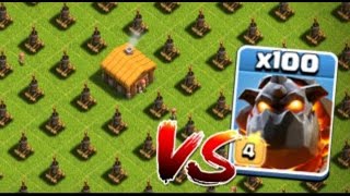 100 АДСКИХ ГОНЧ | ФАН АТАКА | ПРИВАТНЫЙ СЕРВЕР | Clash of Clans