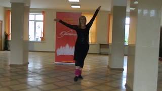 Постановка восточного танца , часть 1.Елена Короткова