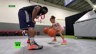 WATCH: 6-year-old basketball prodigy looks to play in WNBA